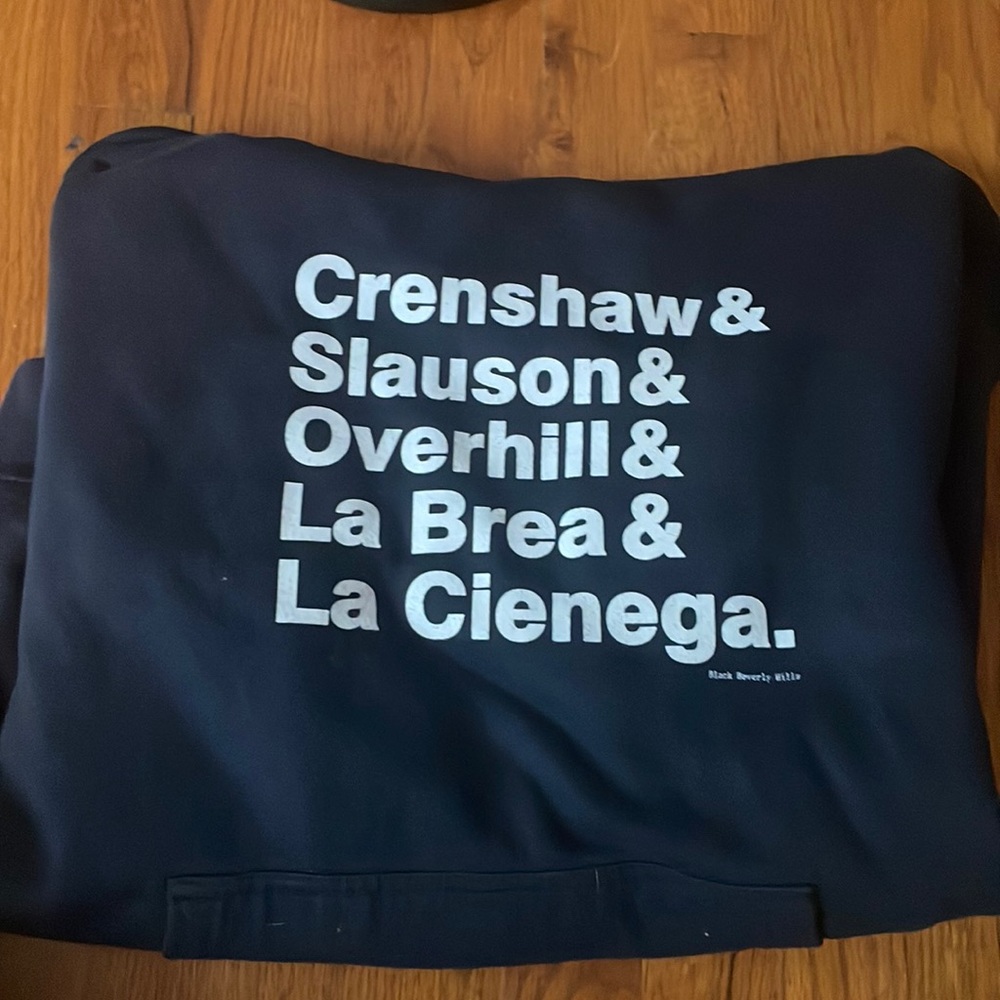 Black Beverly Hills Sweatshirt